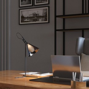 Настольная лампа декоративная Eurosvet Enigma 01186/1 черный в Тавде - tavda.ok-mebel.com | фото 2