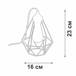 Настольная лампа декоративная Vitaluce V2803 V2803-1/1L в Тавде - tavda.ok-mebel.com | фото 3