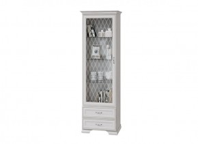 НИКОЛЬ Шкаф-витрина с 1 ст.дв. и 2 ящика в Тавде - tavda.ok-mebel.com | фото
