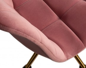 Офисное кресло для персонала DOBRIN MONTY GOLD, розовый велюр (MJ9-32) в Тавде - tavda.ok-mebel.com | фото 7