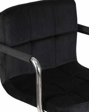 Офисное кресло для персонала DOBRIN TERRY, черный велюр (MJ9-101) в Тавде - tavda.ok-mebel.com | фото 7