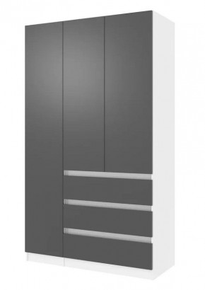 ПАРУС Шкаф 3-х ств. 1200 в Тавде - tavda.ok-mebel.com | фото 4
