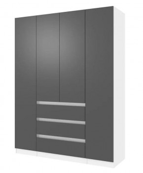 ПАРУС Шкаф 4-х ств. 1600 в Тавде - tavda.ok-mebel.com | фото 4