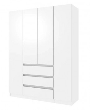 ПАРУС Шкаф 4-х ств. 1600 в Тавде - tavda.ok-mebel.com | фото 5