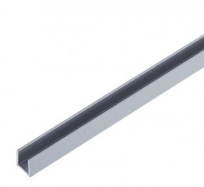 Планка торцевая "П" 4 мм для стеновой панели (алюминий) в Тавде - tavda.ok-mebel.com | фото