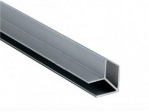 Планка угловая "W" 4 мм для стеновой панели (алюминий) в Тавде - tavda.ok-mebel.com | фото 1