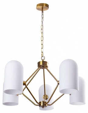 Подвесная люстра Arte Lamp Cassel A5454LM-5PB в Тавде - tavda.ok-mebel.com | фото 2