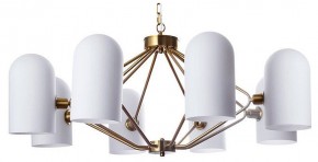 Подвесная люстра Arte Lamp Cassel A5454LM-8PB в Тавде - tavda.ok-mebel.com | фото