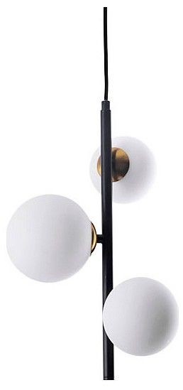 Подвесная люстра Arte Lamp Gemini A2243SP-3BK в Тавде - tavda.ok-mebel.com | фото