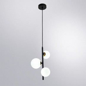 Подвесная люстра Arte Lamp Gemini A2243SP-3BK в Тавде - tavda.ok-mebel.com | фото 3