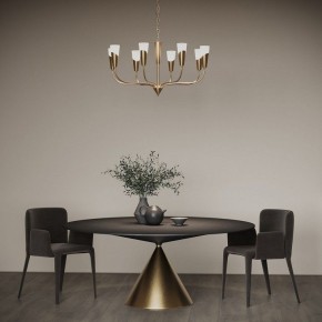 Подвесная люстра Eurosvet Rhyton 60167/8 латунь в Тавде - tavda.ok-mebel.com | фото 5