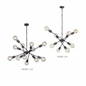 Подвесная люстра Vitaluce V4750 V4750-1/8 в Тавде - tavda.ok-mebel.com | фото 3