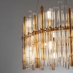 Подвесной светильник Arte Lamp Crystalla A4111LM-16GO в Тавде - tavda.ok-mebel.com | фото 3