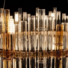 Подвесной светильник Arte Lamp Crystalla A4111LM-16GO в Тавде - tavda.ok-mebel.com | фото 6
