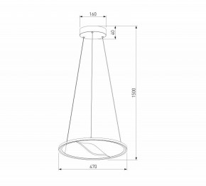 Подвесной светильник Eurosvet Occhio 40026/1 LED серый в Тавде - tavda.ok-mebel.com | фото 5
