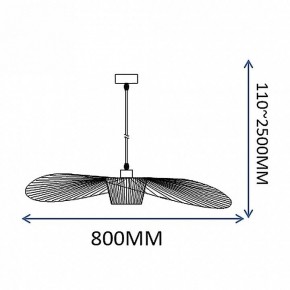Подвесной светильник Imperiumloft HAT Black ﻿HAT01 в Тавде - tavda.ok-mebel.com | фото 3