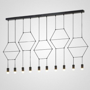 Подвесной светильник Imperiumloft Via Wireflow polyhedral Via01 в Тавде - tavda.ok-mebel.com | фото