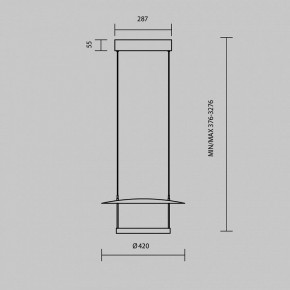 Подвесной светильник Maytoni Ambience MOD280PL-L23B3K1 в Тавде - tavda.ok-mebel.com | фото 4