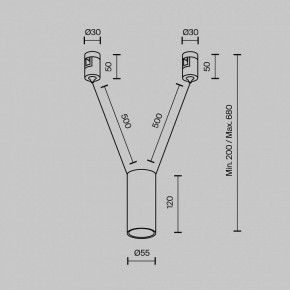 Подвесной светильник Maytoni Focus Led TR157-1-12W3K-B в Тавде - tavda.ok-mebel.com | фото 5