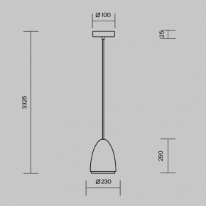 Подвесной светильник Maytoni Pilastro MOD430PL-01CM в Тавде - tavda.ok-mebel.com | фото 5