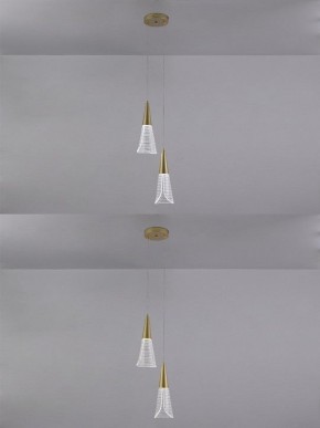 Подвесной светильник Natali Kovaltseva Triangle LED LAMPS 81117/2C в Тавде - tavda.ok-mebel.com | фото 5