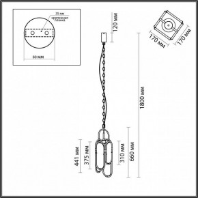 Подвесной светильник Odeon Light Milano 7066/15L в Тавде - tavda.ok-mebel.com | фото 7