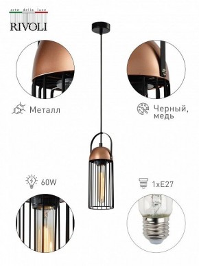 Подвесной светильник Rivoli Anemon Б0047359 в Тавде - tavda.ok-mebel.com | фото 6