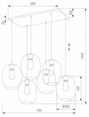 Подвесной светильник TK Lighting Elio 5974 Elio в Тавде - tavda.ok-mebel.com | фото 3