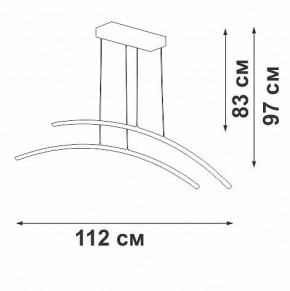 Подвесной светильник Vitaluce V2709 V2709-8/2S в Тавде - tavda.ok-mebel.com | фото 3