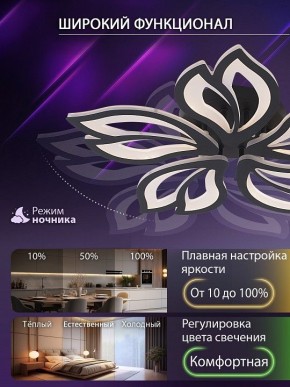 Потолочная люстра Natali Kovaltseva FORTUNA LED LAMPS 81107/5C в Тавде - tavda.ok-mebel.com | фото 6