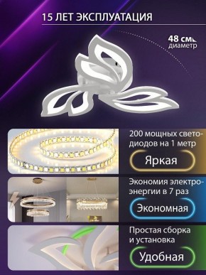Потолочная люстра Natali Kovaltseva  LED LAMPS 81426 в Тавде - tavda.ok-mebel.com | фото 5