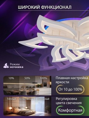 Потолочная люстра Natali Kovaltseva OLIMP LED LAMPS 81435 в Тавде - tavda.ok-mebel.com | фото 6