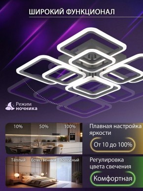 Потолочная люстра Natali Kovaltseva SPEKTR LED LAMPS 81108/5C в Тавде - tavda.ok-mebel.com | фото 6