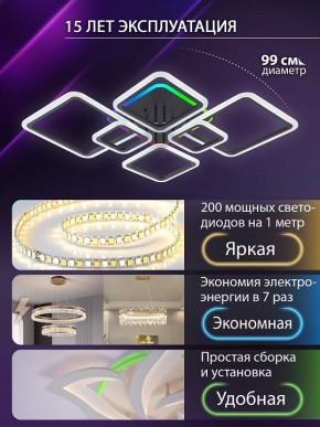 Потолочная люстра Natali Kovaltseva SPEKTR LED LAMPS 81442 в Тавде - tavda.ok-mebel.com | фото 5