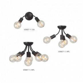 Потолочная люстра Vitaluce V3927 V3927-1/6PL в Тавде - tavda.ok-mebel.com | фото 4