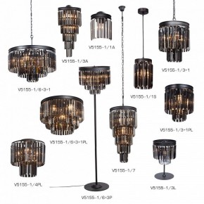 Потолочная люстра Vitaluce V5155 V5155-1/4PL в Тавде - tavda.ok-mebel.com | фото 5
