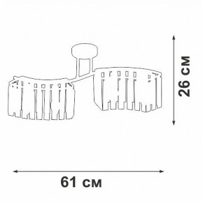Потолочная люстра Vitaluce V5884 V5884-0/4PL в Тавде - tavda.ok-mebel.com | фото 4