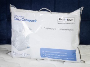 PROxSON Комплект подушек Terra Compack (Микрофибра Полотно) 50x70 в Тавде - tavda.ok-mebel.com | фото 10