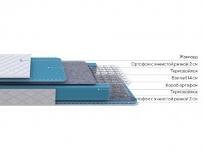 PROxSON Матрас FIRST Bonnell M (Ткань Синтетический жаккард) 200x200 в Тавде - tavda.ok-mebel.com | фото 2