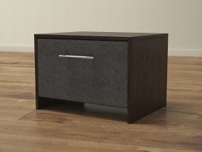 PROxSON Тумба Varna (ЛДСП Венге+ткань Венге/Savana Grey (серый)) 51x40 в Тавде - tavda.ok-mebel.com | фото