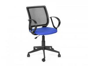 Кресло офисное Эксперт Рондо (черный/синий) в Тавде - tavda.ok-mebel.com | фото 1