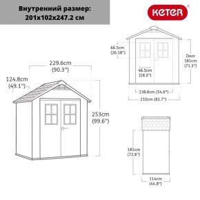 Сарай Окланд 754 (OAKLAND 754) в Тавде - tavda.ok-mebel.com | фото 2