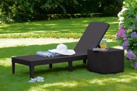 Шезлонг Джайпур (Jaipur Sun lounger) виски-коричневый в Тавде - tavda.ok-mebel.com | фото 2