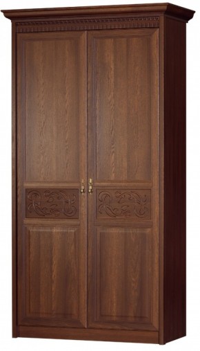 Шкаф 2-х дверный с полками ДСП №181 "Лючия" Дуб оксфорд в Тавде - tavda.ok-mebel.com | фото 1