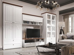 ВАЛЕНСИЯ Шкаф 2-х створчатый со стеклом в Тавде - tavda.ok-mebel.com | фото 3