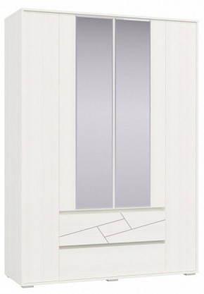Шкаф 4-х дверный с ящиками АДЕЛИНА (4-4833рам.б) в Тавде - tavda.ok-mebel.com | фото 1