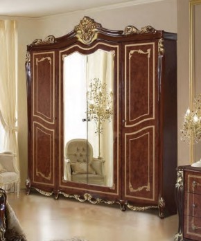 Шкаф 4-х дверный с зеркалами (19.144) Джоконда в Тавде - tavda.ok-mebel.com | фото
