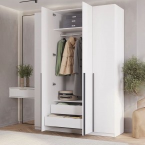 Шкаф 4-х створчатый Айрон ШК-13 (белый) в Тавде - tavda.ok-mebel.com | фото 4