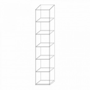 Шкаф 450 с зеркальным фасадом Марсель в Тавде - tavda.ok-mebel.com | фото 6