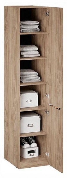 Шкаф для белья Глосс СМ-319.07.002 в Тавде - tavda.ok-mebel.com | фото 2